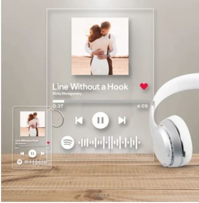 Spotify Glas Plaketten